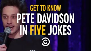 Get to Know Pete Davidson in Five Jokes [upl. by Kobylak]