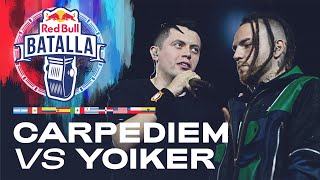 CARPEDIEM vs YOIKER  Octavos  Red Bull Batalla Internacional 2022 [upl. by Arhoz]