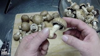 Tour de main  préparation des champignons de Paris  Envie de Bien Manger [upl. by Samaj222]