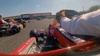 Onboard Marijn Kremers During Free Practice WSK Euro Series Lonato [upl. by Stelu890]