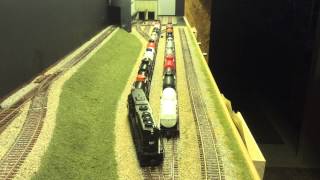 Switching the Soylent Syrup amp Sludge Works HO Scale Model Railroad Video [upl. by Beverley]