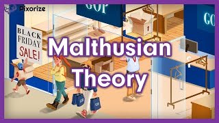 Malthusian Theory of Population HINDI [upl. by Reese]