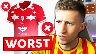 Top 10 Worst 202324 NEW Football Kits [upl. by Baron747]