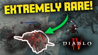 Diablo 4 Ultimate Rogue Weapon Extremely Rare Dark Blade Dropped by Sir Lynna [upl. by Dlorag]