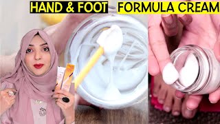 Hands Feet Brightening Formula Clobevate amp Secret Capsules Cream amp Scrub at Home by Memoona Muslima [upl. by Etem]