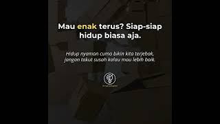 Mau terus main aman Siap hidup biasabiasa aja seumur hidup 🔄 Quote by inspirasitiaphari [upl. by Hultin]