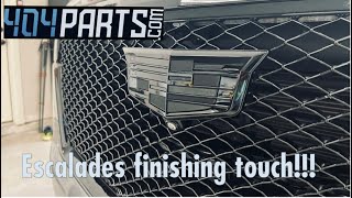 Escalade Blacked out emblems by 404 parts [upl. by Leonsis68]