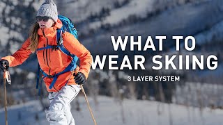 How to Layer for Skiing with Kaylin Richardson [upl. by Akinak837]