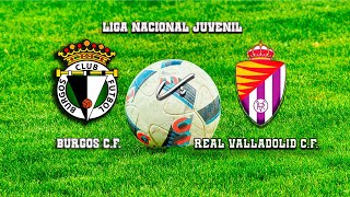 🔴EN DIRECTO BURGOS CF  REAL VALLADOLID CF quotBquot Liga Nacional Juvenil [upl. by Miran]