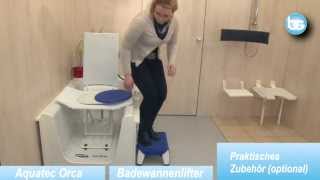 Invacare Badewannenlifter Aquatec Orca wwwburbachgoetzde 3 [upl. by Mack391]