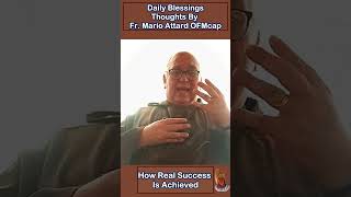 🌟 How Real Success Is Achieved – Reflection by Fr Mario Attard OFMCap 🌟 [upl. by Ivah]