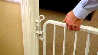 Autolock Safety Gate MG15 Latch Demonstration [upl. by Rora]