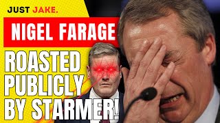 Nigel Farage Gets Roasted By Starmer [upl. by Acinorej]