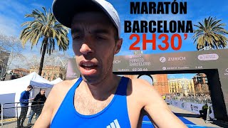 MARATÓN BARCELONA 2H30’ LA PETAMOS🧨 [upl. by Fang]