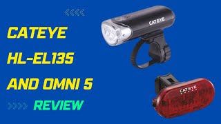 Illuminate Your Path with CatEye HLEL135 and Omni 5 Review [upl. by Jennine]