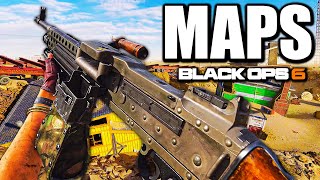 Top 10 BEST MAPS in BLACK OPS 6 [upl. by Madelena]