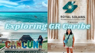 Cancun Vlog  Exploring GR Caribe All Inclusive Resort [upl. by Oneladgam423]