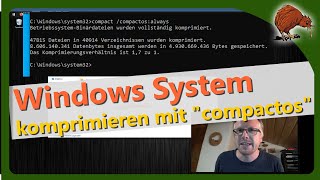 Windows 10 System schlanker machen mit quotCompactOSquot [upl. by Onoitna]