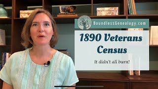 Your Ancestor in the 1890 Veterans Schedule  Genealogy Clues [upl. by Mallorie]