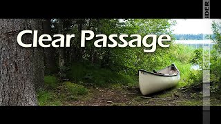 Clear Passage  Solo Canoe Camping Overnighter [upl. by Holcman]