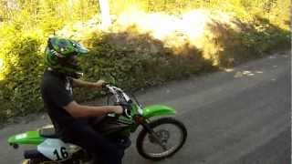 TTR125 Vs KLX125  GoPro HD [upl. by Auqcinahs339]