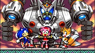 Sonic Advance 3 GBA All Bosses No Damage [upl. by Mohandis]