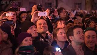 London Fireworks 2013 with Music and Sound Bites of 2012 Mix  New Year Live  BBC [upl. by Ytinav]