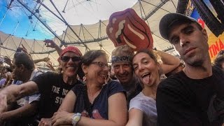 Day 6 Rolling Stones live in Argentina 13Feb2016 [upl. by Lazor]