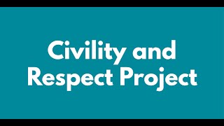 Civility and Respect Project  TakeThePledge [upl. by Lichter]