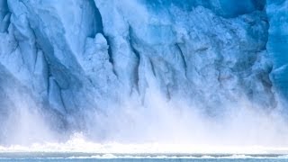 Glacier Collapse Caught on Video Creates Huge Wave HD [upl. by Michale]