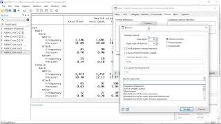 Customizable tables in Stata 17 Crosstabulations [upl. by Dustin]