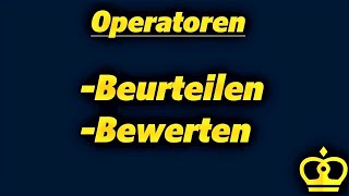 Die Operatoren BEWERTEN und BEURTEILEN erklärt SachurteilWerturteil  Geschichte Abitur 2023 [upl. by Lleynad772]