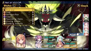 Dungeon Travelers 2  Evil God Angra Mainyu Post Game [upl. by Oicirtap538]