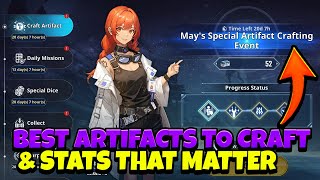 ARTIFACT CRAFTING EVENT 4 PIECES TO CHOOSE FROM BEST OPTION Solo Leveling Arise [upl. by Telrats]