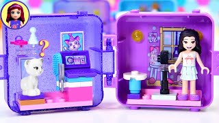 Which pet will you get 🤔 Lego Friends Emmas Play Cube Build [upl. by Donna]