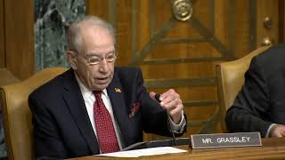 Grassley Delivers Opening Remarks on Senate Budget Hearing on Offshore Tax Evasion [upl. by Kronfeld]