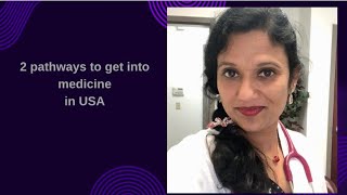 2 pathways to get into medicine for foreign students in USA doctor medicine youtube [upl. by Bysshe]