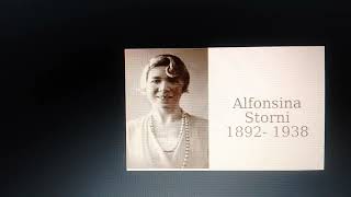 SOBRE ALFONSINA STORNI [upl. by Aliahs28]