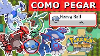 Como pegar Heavy Balls Black Apricorn no Pokémon HeartGold amp SoulSilver [upl. by Enattirb]