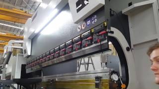 How is the accuracy of Accurl CNC Press Brake Backguage and Bending [upl. by Eidson375]