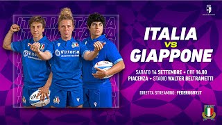 Test Match Internazionale  Italia v Giappone  14092024 [upl. by Areehs124]