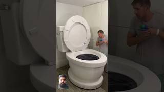 Fishing in toilet toilet funny comedy prank [upl. by Palila]