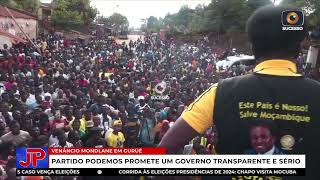 VENÂNCIO MONDLANE PROMETE GOVERNO TRANSPARENTE E SÉRIO [upl. by Euridice367]