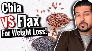 Chia Seeds vs Flax Seeds for WEIGHT LOSS  This One is Better [upl. by Hgielsel197]