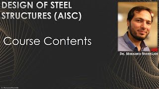 Design of Steel Structures  Course Contents Dr Noureldin [upl. by Garold]