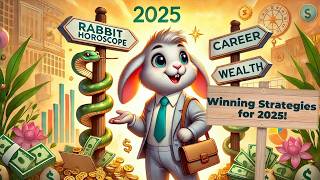 Rabbit Chinese Zodiac Horoscope 2025 Career Growth and Wealth Predictions [upl. by Ahsetan]