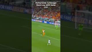 Netherlands vs Senegal Wc 2022 group stage [upl. by Leahcimnhoj]