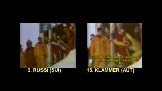 DOWNHILL COMPARE 1976 Russi vs Klammer [upl. by Denise]