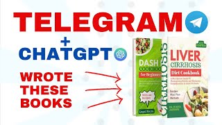 WRITE NEW BOOKS WITH TELEGRAM amp CHATGPT telegrambot chatgpt ebookwriting [upl. by Treat895]