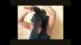 How To Use A Boar Bristle Brush On Natural Hair Part 2 [upl. by Eanil69]